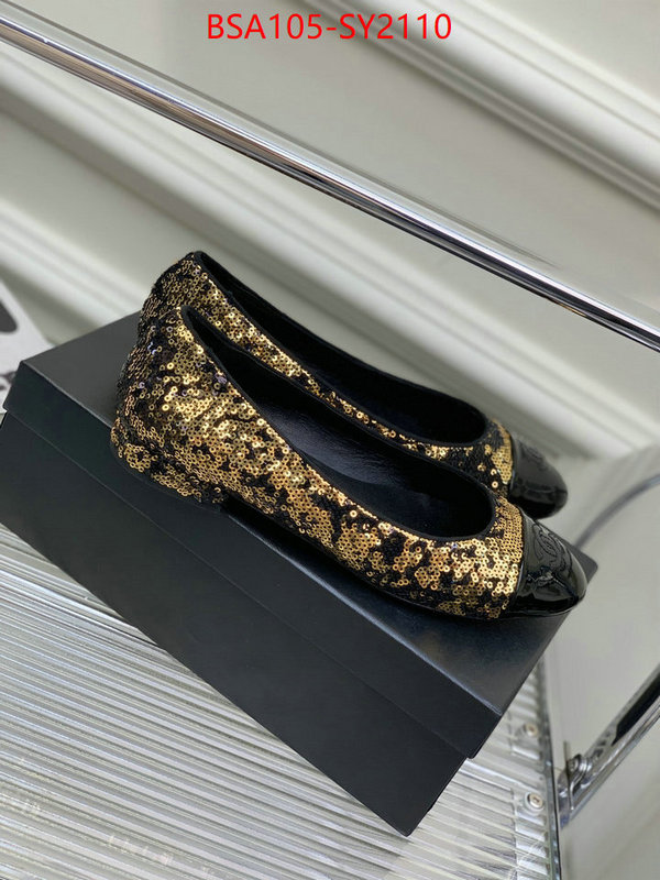 Women Shoes-Chanel designer high replica ID: SY2110 $: 105USD