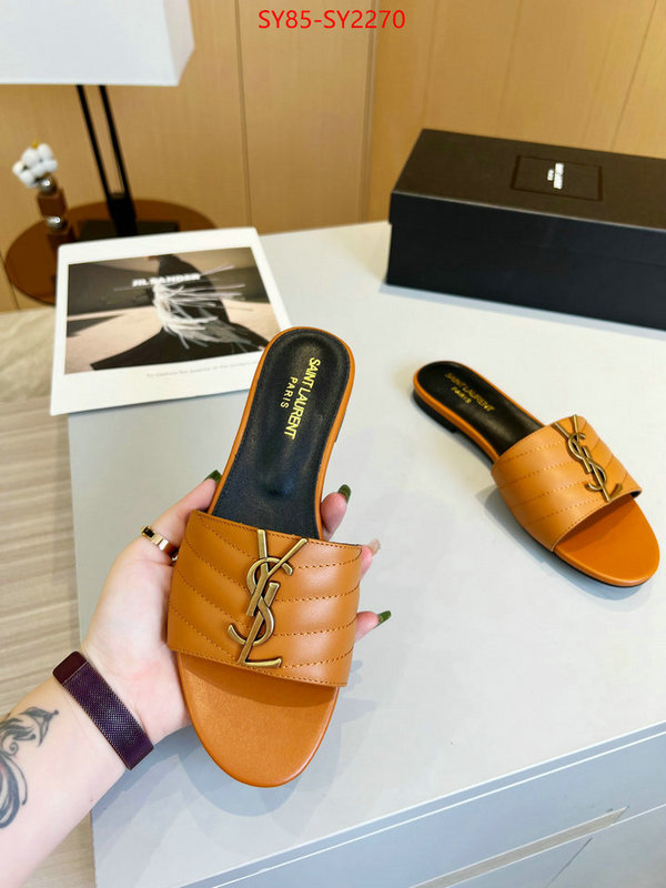 Women Shoes-YSL best quality replica ID: SY2270 $: 85USD