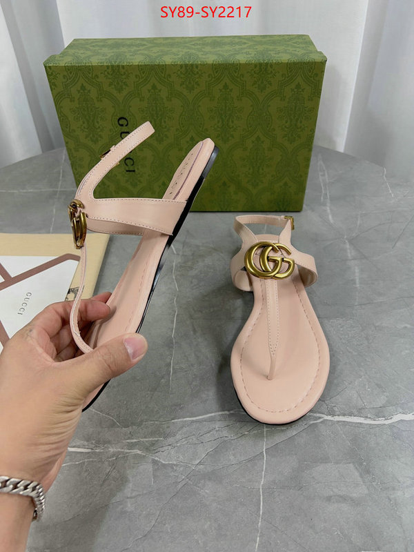 Women Shoes-Gucci designer replica ID: SY2217 $: 89USD