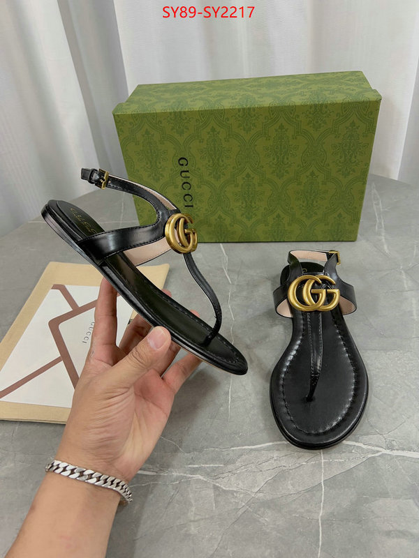 Women Shoes-Gucci designer replica ID: SY2217 $: 89USD