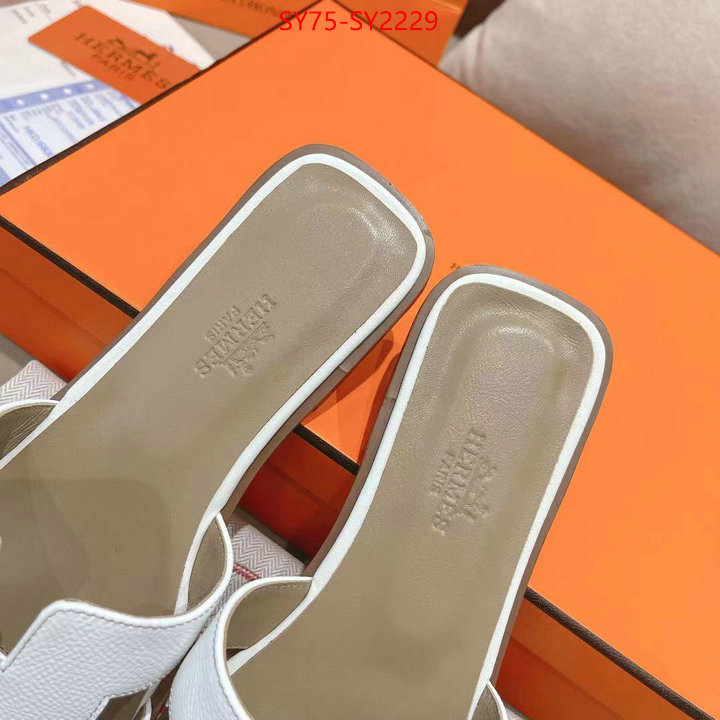 Women Shoes-Hermes best replica new style ID: SY2229 $: 75USD