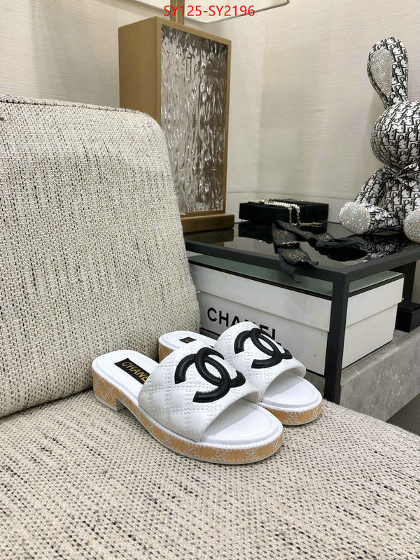 Women Shoes-Chanel where to find the best replicas ID: SY2196 $: 125USD