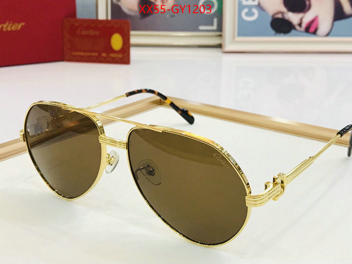 Glasses-Cartier,what 1:1 replica ID: GY1203,$: 55USD