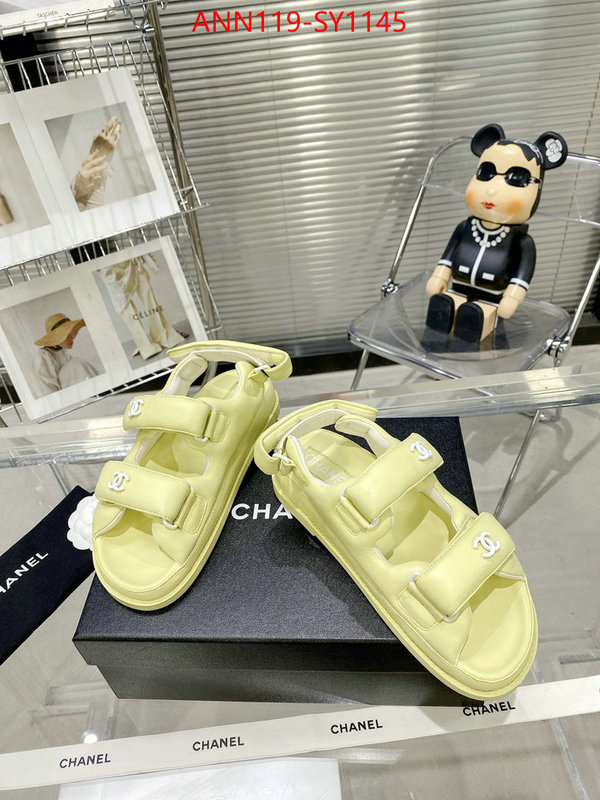 Women Shoes-Chanel,what is a counter quality ID: SY1145,$: 119USD