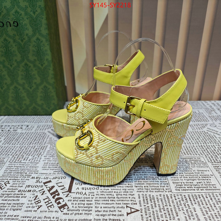 Women Shoes-Gucci buy 1:1 ID: SY2218 $: 145USD