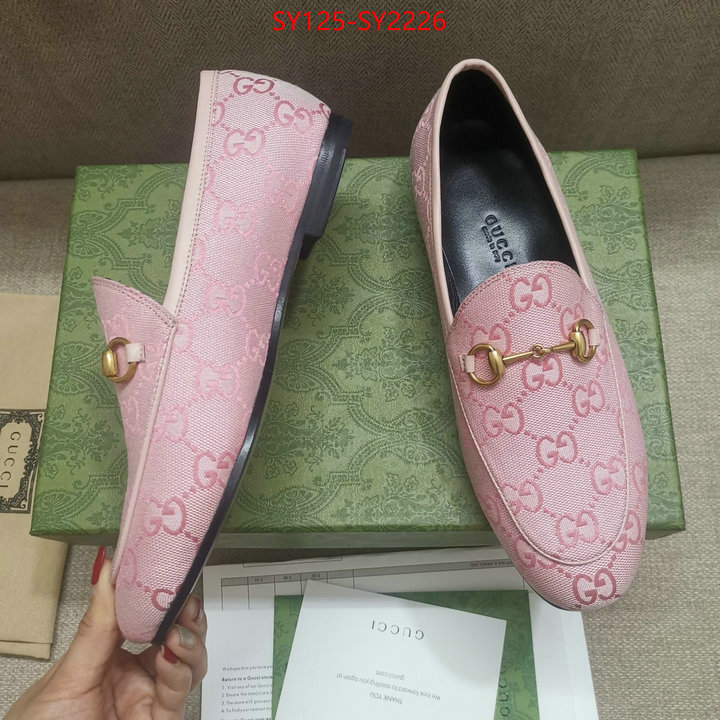 Women Shoes-Gucci where to buy the best replica ID: SY2226 $: 125USD