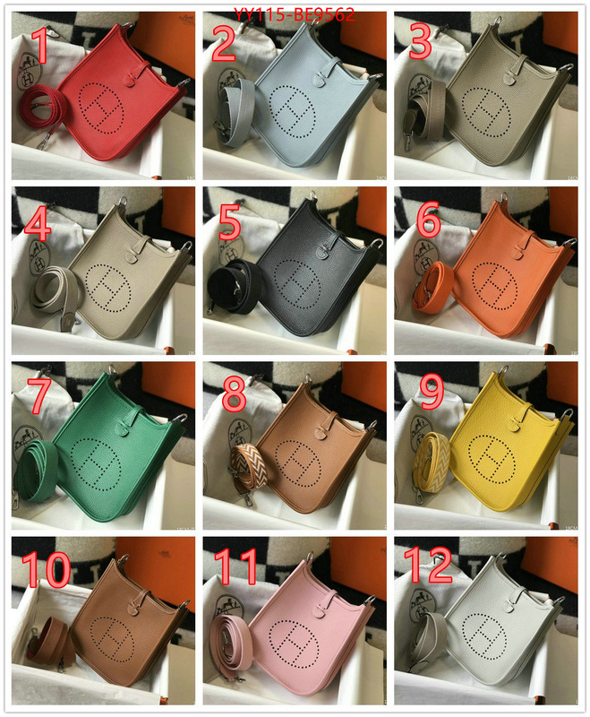 Hermes Bags(TOP)-Evelyne-,sale ID: BE9562,$: 115USD