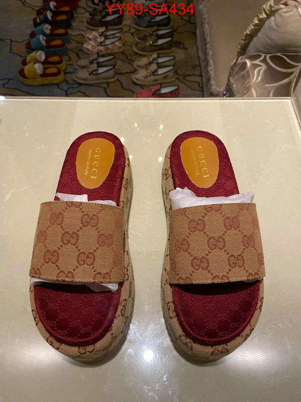 Women Shoes-Gucci,aaaaa replica ID:SA434,$: 89USD
