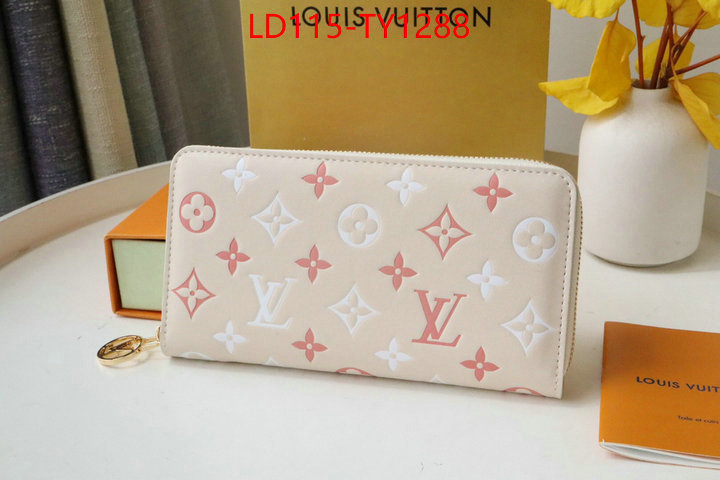 LV Bags(TOP)-Wallet,where can i buy the best quality ID: TY1288,$: 115USD