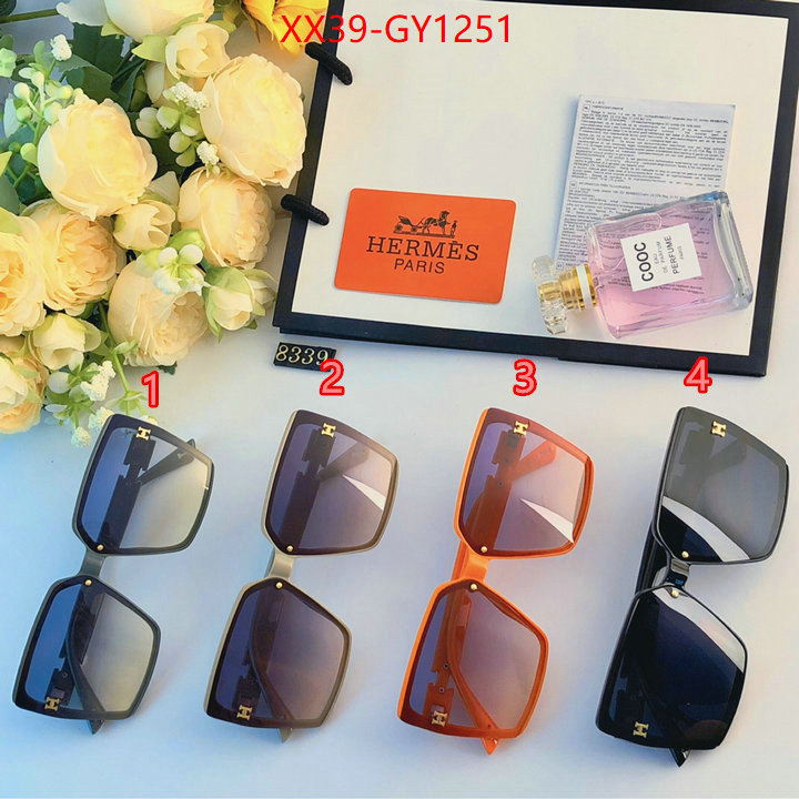 Glasses-Hermes,cheap replica ID: GY1251,$: 39USD