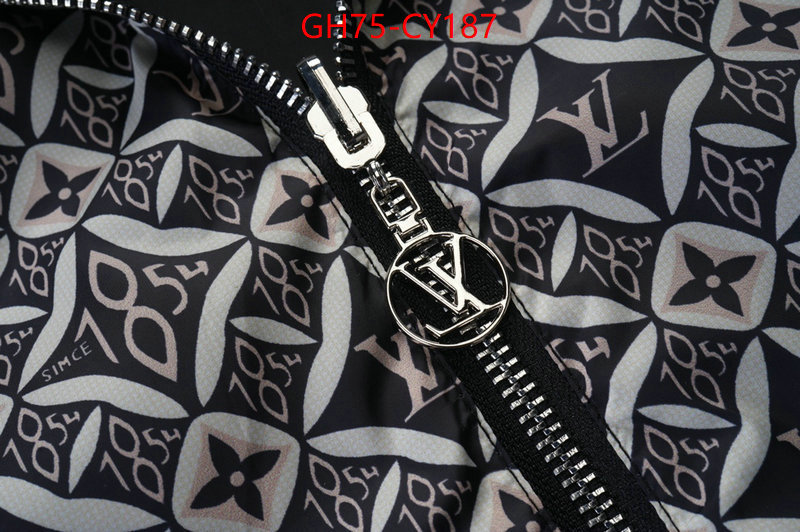 Clothing-LV,best site for replica ID: CY187,$: 75USD