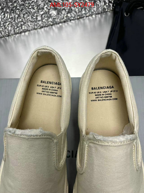 Men Shoes-Balenciaga the best quality replica ID: SY2479