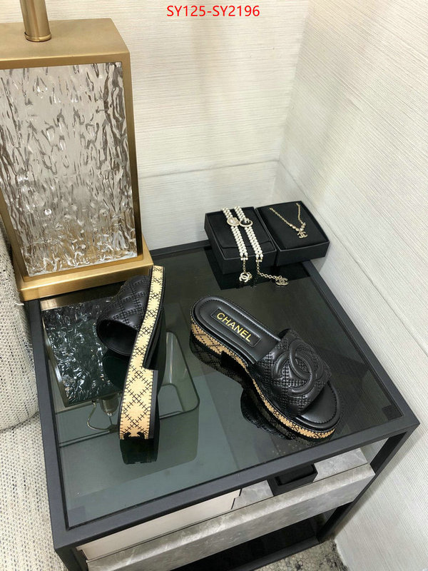 Women Shoes-Chanel where to find the best replicas ID: SY2196 $: 125USD