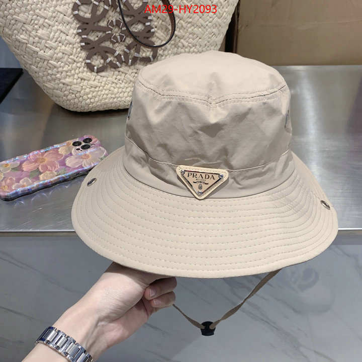 Cap(Hat)-Prada where to buy the best replica ID: HY2093 $: 29USD