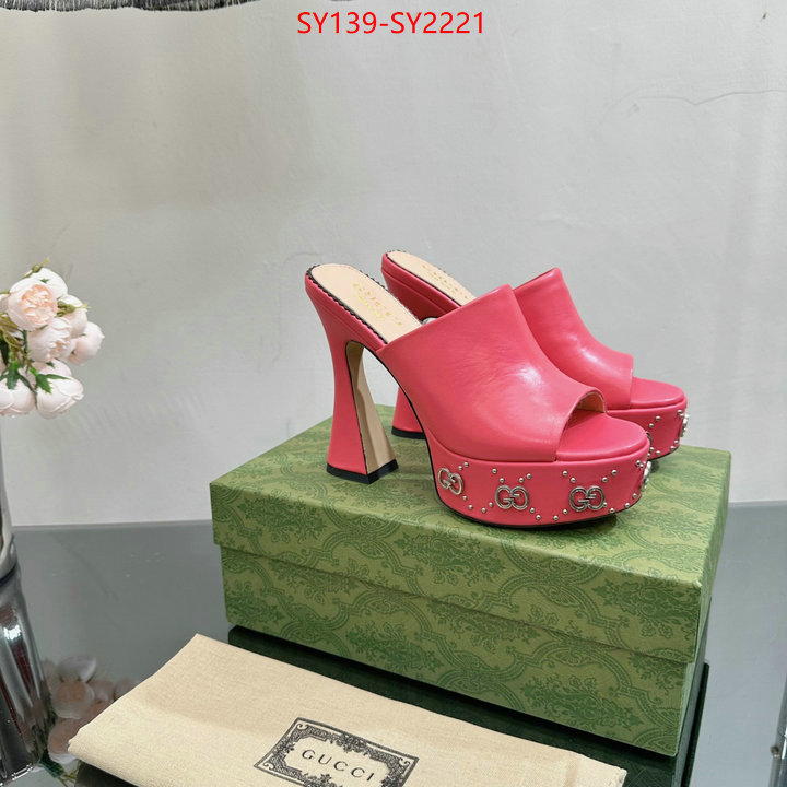 Women Shoes-Gucci shop ID: SY2221 $: 139USD