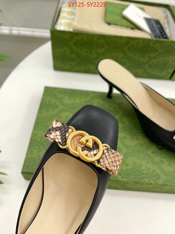 Women Shoes-Gucci buy best quality replica ID: SY2225 $: 125USD