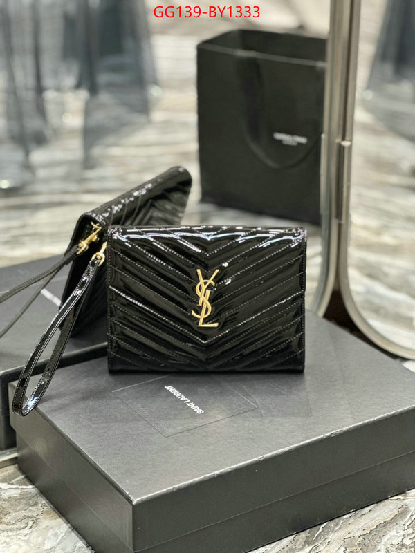 YSL Bag(TOP)-Clutch-,perfect quality designer replica ID: BY1333,$: 139USD