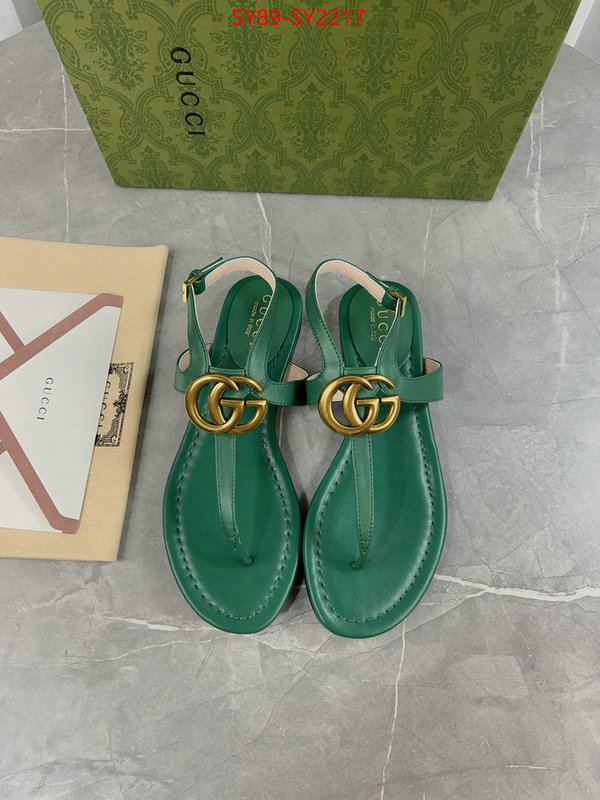 Women Shoes-Gucci designer replica ID: SY2217 $: 89USD