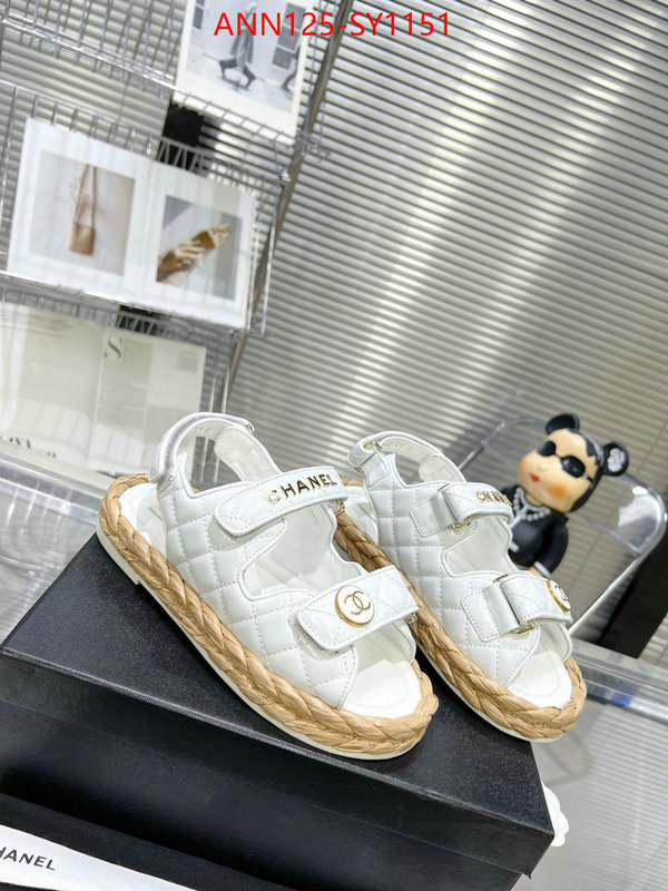 Women Shoes-Chanel,1:1 replica ID: SY1151,$: 125USD