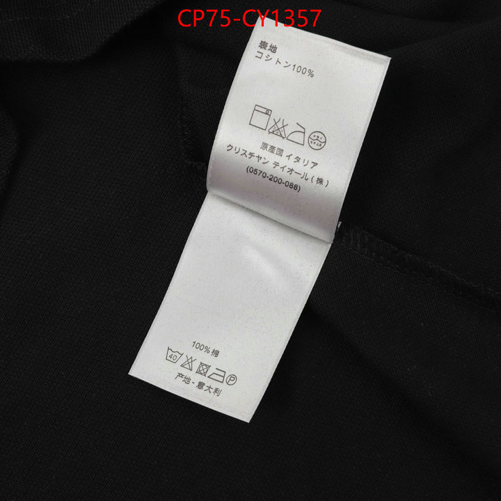 Clothing-Dior,replica shop ID: CY1357,$: 75USD