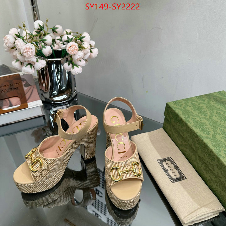 Women Shoes-Gucci wholesale sale ID: SY2222 $: 149USD