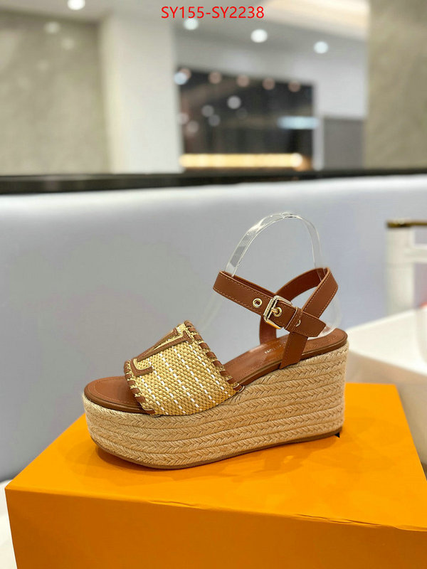 Women Shoes-LV luxury fashion replica designers ID: SY2238 $: 155USD