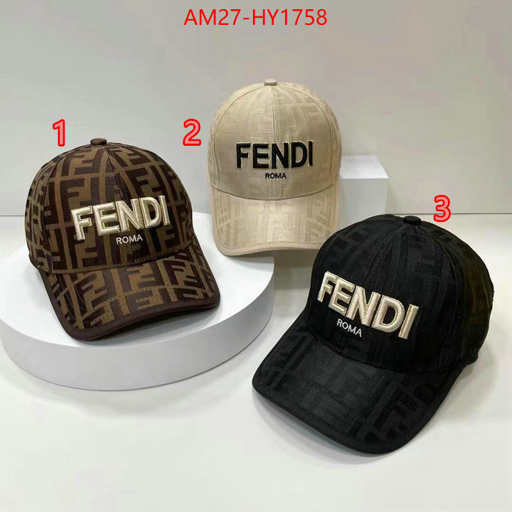 Cap(Hat)-Fendi fake ID: HY1758 $: 27USD