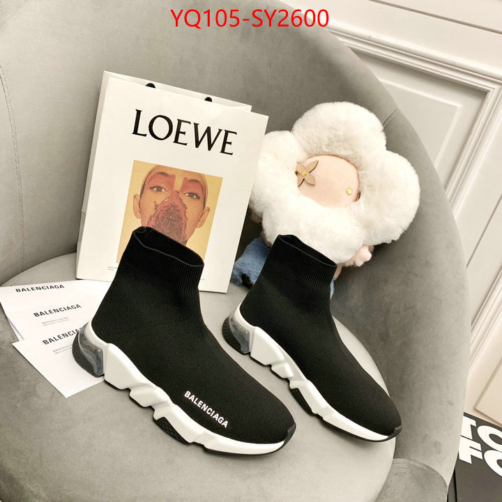 Men Shoes-Balenciaga sell online luxury designer ID: SY2600 $: 105USD