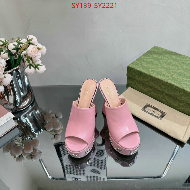 Women Shoes-Gucci shop ID: SY2221 $: 139USD