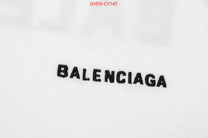 Clothing-Balenciaga,wholesale designer shop ID: CY147,$: 59USD