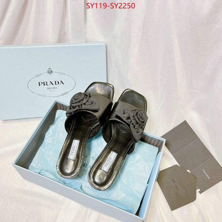 Women Shoes-Prada top 1:1 replica ID: SY2250 $: 119USD