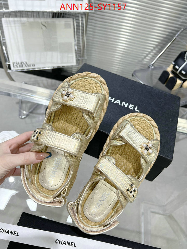 Women Shoes-Chanel,replica best ID: SY1157,$: 125USD