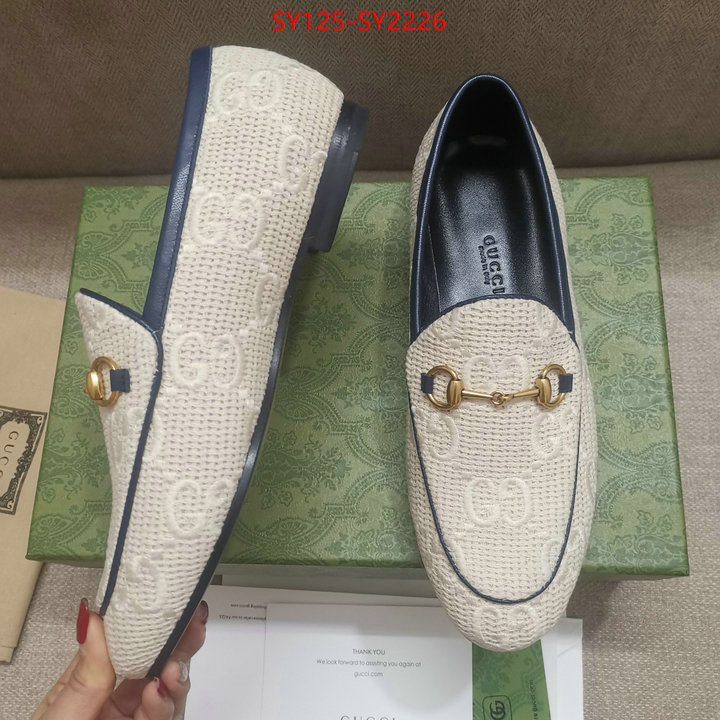 Women Shoes-Gucci where to buy the best replica ID: SY2226 $: 125USD