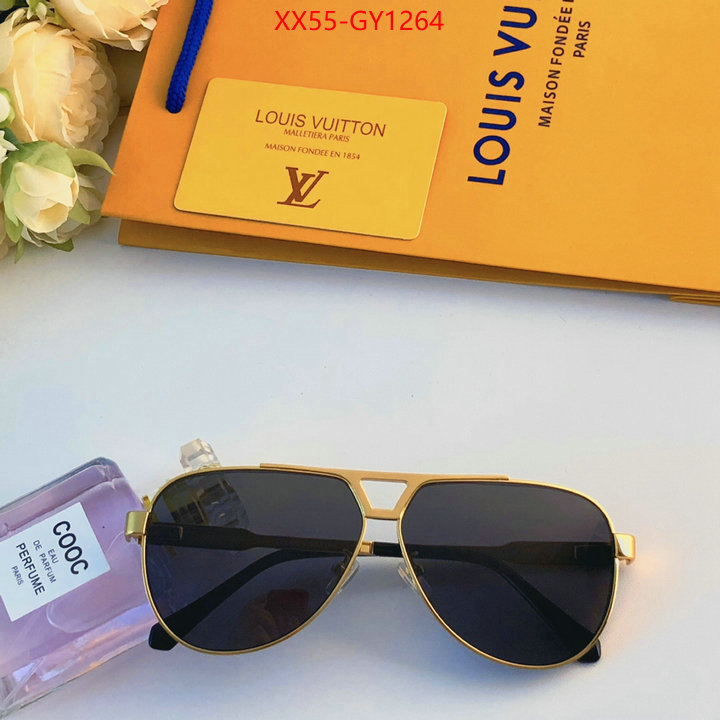 Glasses-LV,shop the best high authentic quality replica ID: GY1264,$: 55USD