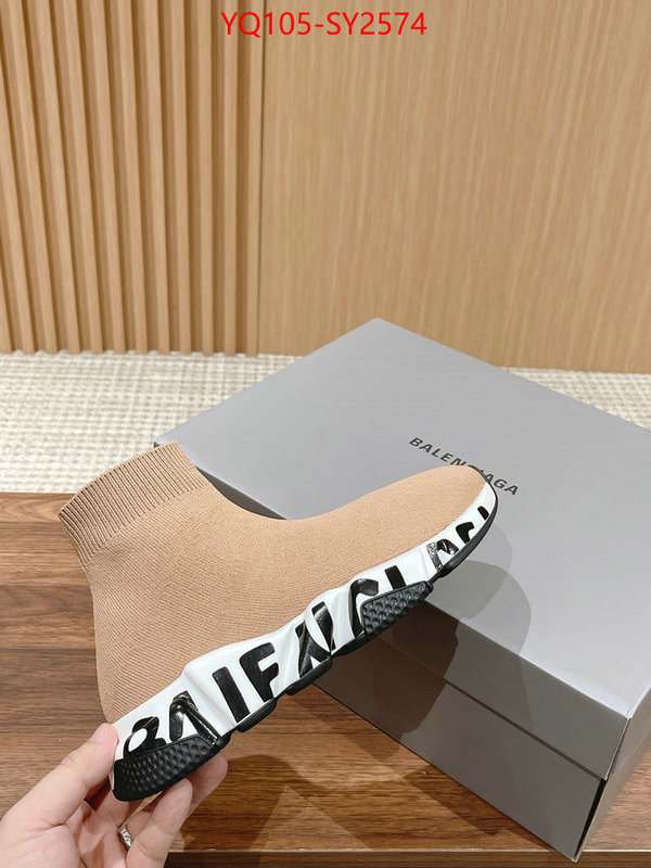 Women Shoes-Balenciaga brand designer replica ID: SY2574 $: 105USD