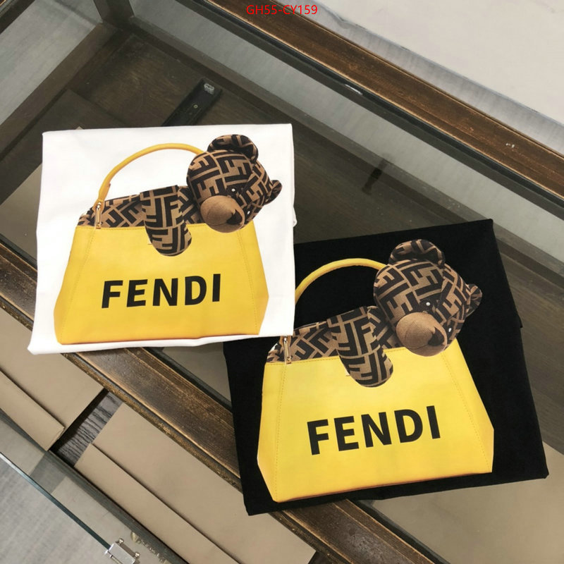 Clothing-Fendi,cheap replica designer ID: CY159,$: 55USD