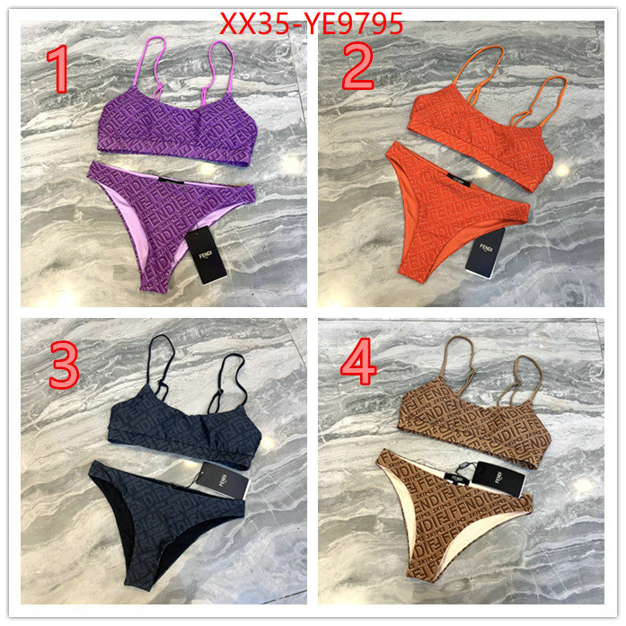 Swimsuit-Fendi,best replica new style ID: YE9795,$: 35USD