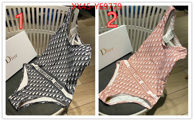 Swimsuit-Dior,highest product quality ID: YE9779,$: 45USD