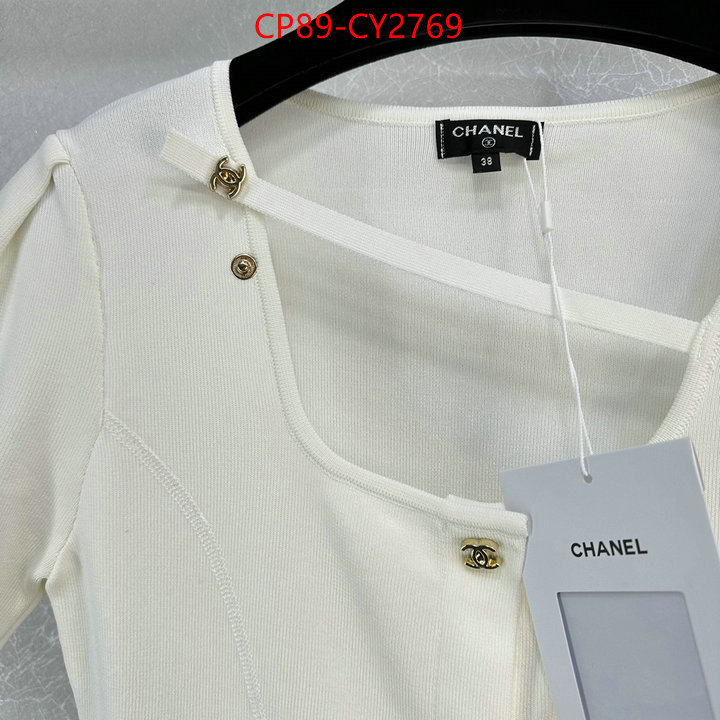 Clothing-Chanel counter quality ID: CY2769 $: 89USD