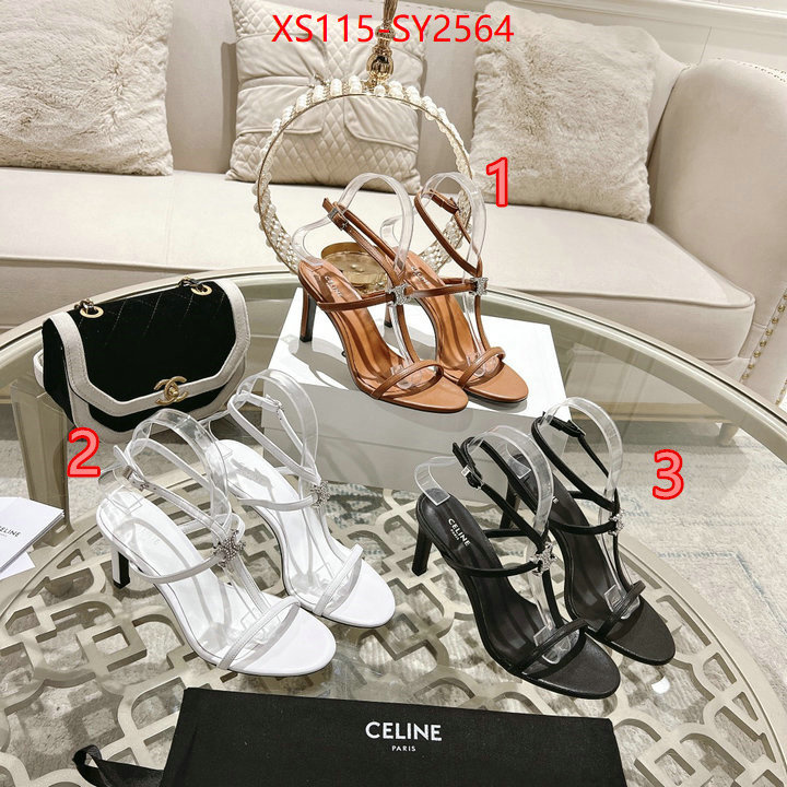 Women Shoes-CELINE how to buy replcia ID: SY2564 $: 115USD