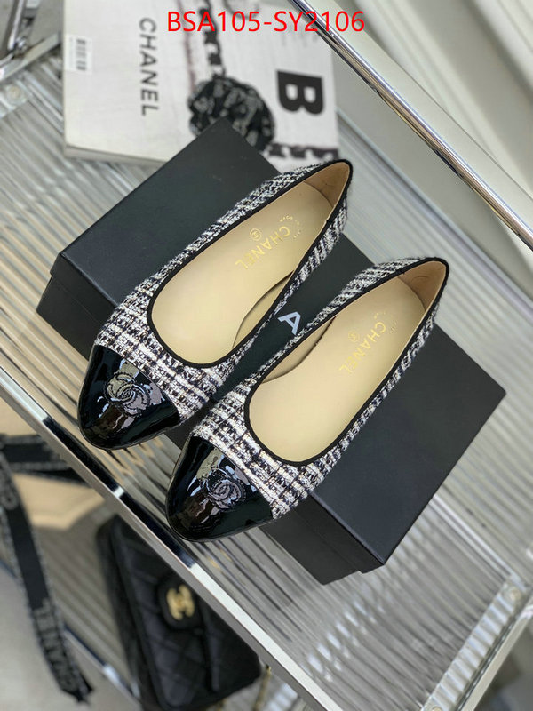 Women Shoes-Chanel aaaaa+ replica designer ID: SY2106 $: 105USD