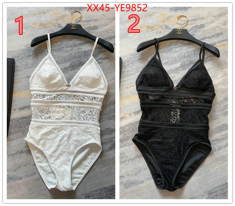 Swimsuit-Valentino,top quality replica ID: YE9852,$: 45USD
