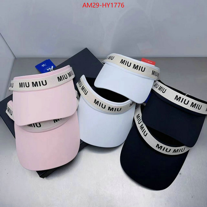 Cap(Hat)-Miu Miu high quality customize ID: HY1776 $: 29USD