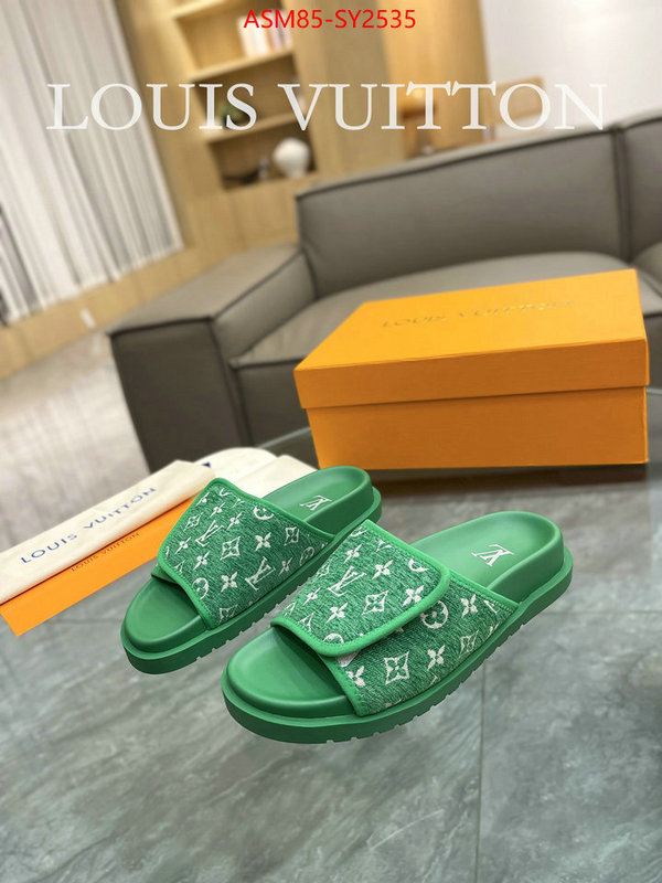 Men Shoes-LV best website for replica ID: SY2535 $: 85USD