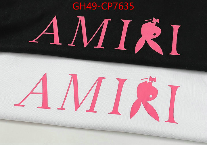 Clothing-Amiri,outlet 1:1 replica ID: CP7635,$: 49USD