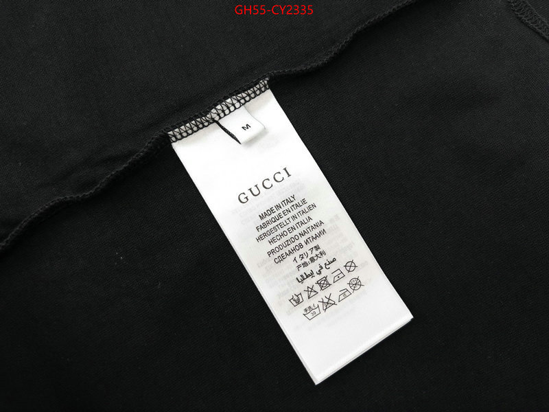 Clothing-Gucci online sale ID: CY2335 $: 55USD