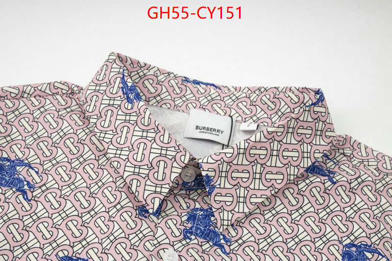 Clothing-Burberry,from china 2023 ID: CY151,$: 55USD