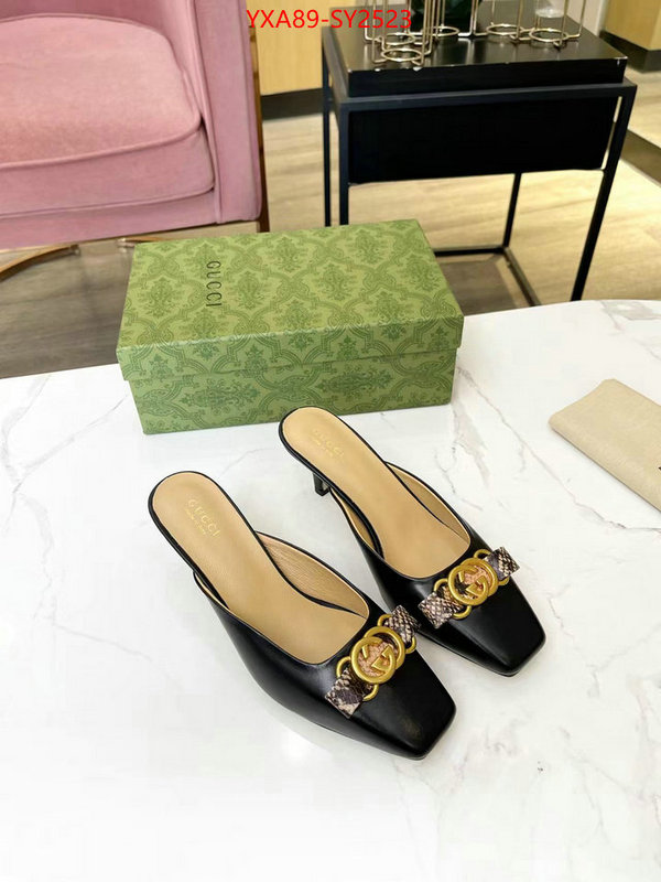 Women Shoes-Gucci top quality fake ID: SY2523