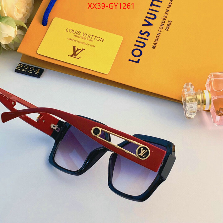 Glasses-LV,designer wholesale replica ID: GY1261,$: 39USD