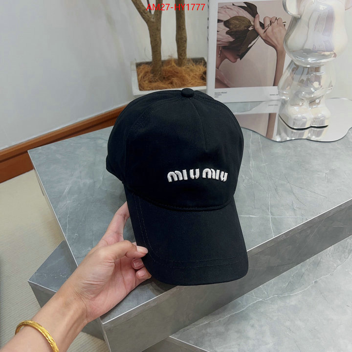 Cap(Hat)-Miu Miu 7 star quality designer replica ID: HY1777 $: 27USD